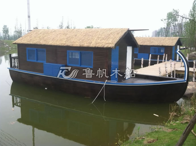 馬爾代夫房船居家木船